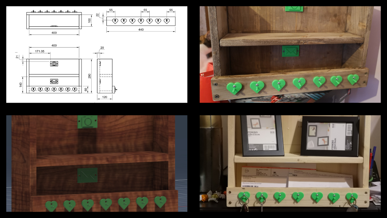 Mobile per Foto e Chiavi
